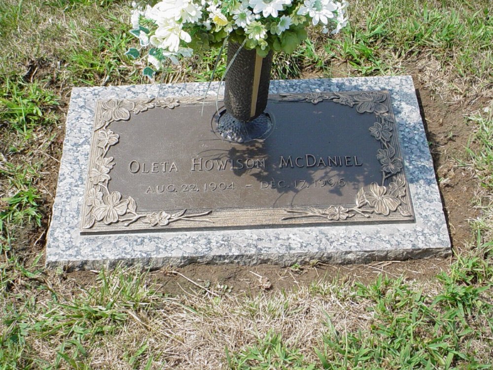  Oleta Howison McDaniel