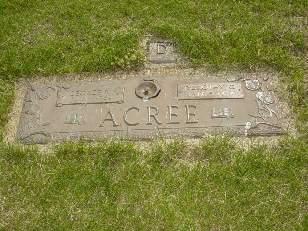  George R. Acree  & Dorothy Glover