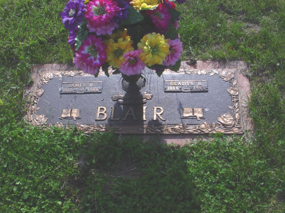 James R. & Gladys B. Blair