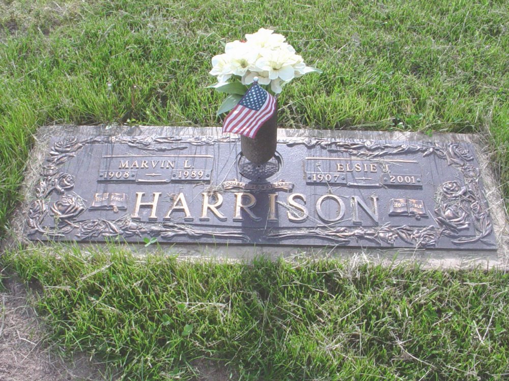  Marvin Harrison & Elsie J. Cole