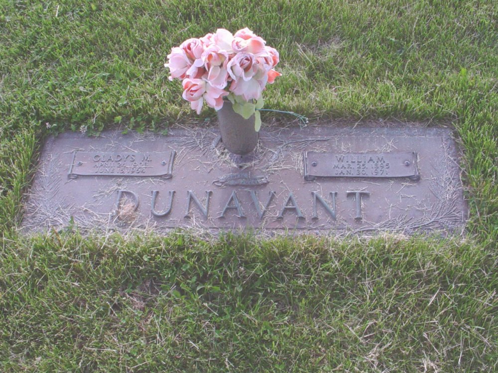  William Dunavant & Gladys Grimm