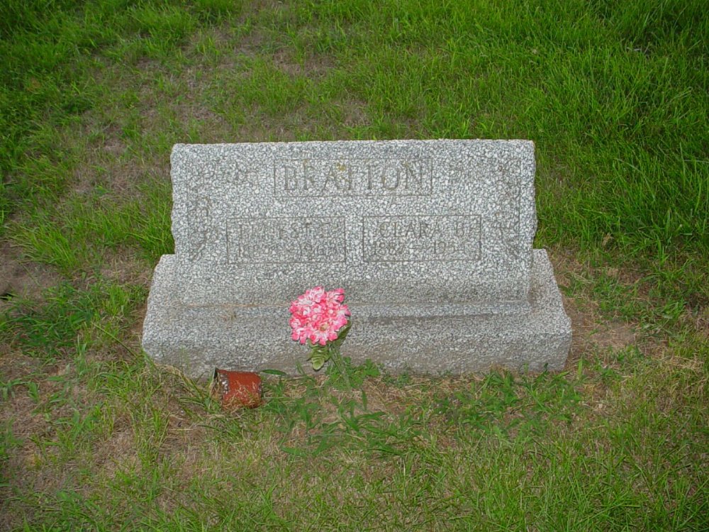  Ernest Bratton & Clara Stewart