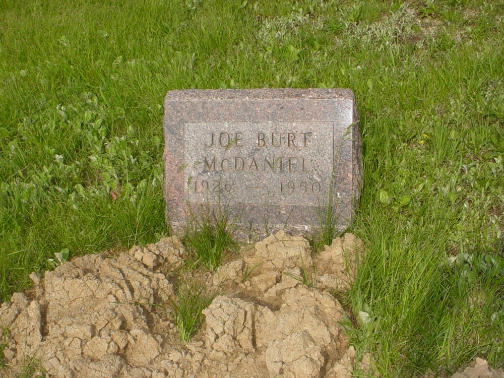  Joe Burt McDaniel