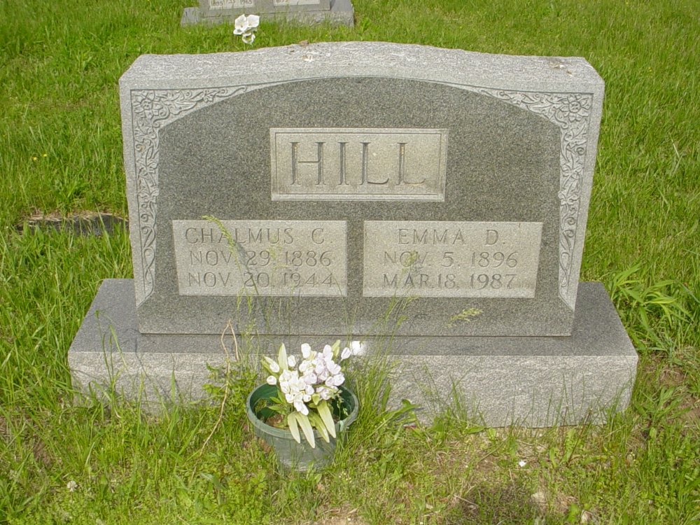  Chalmus C. and Emma D. Hill