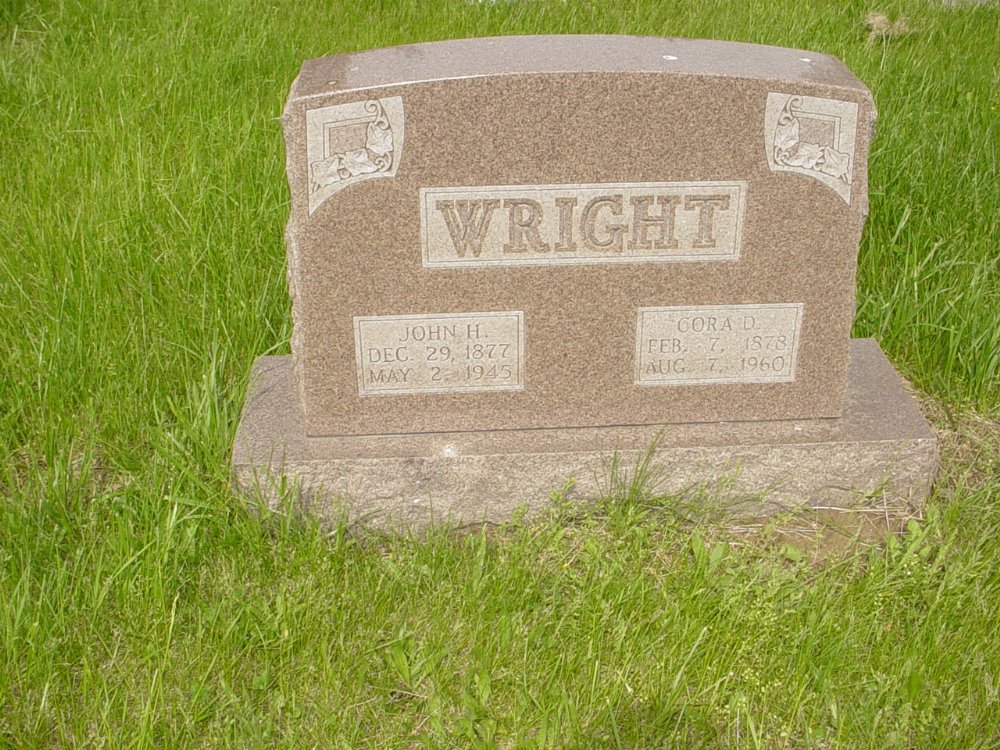  John H. Wright and Cora Divers