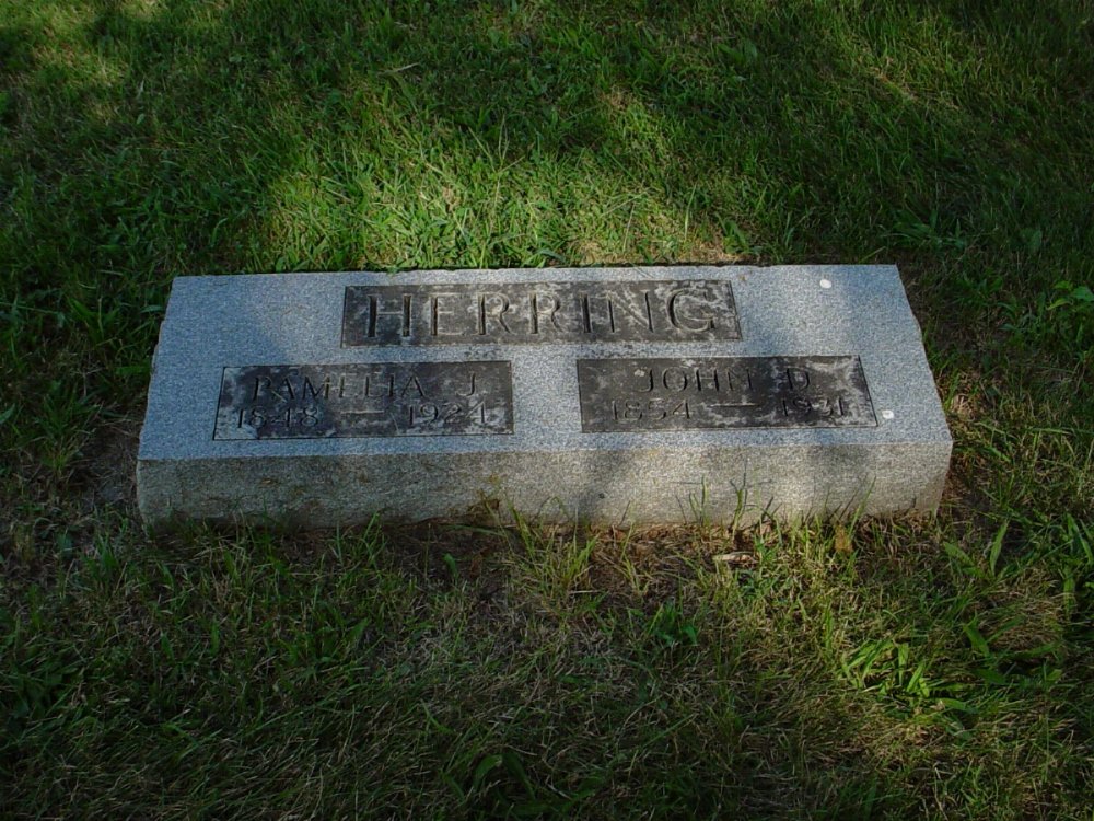  John D. Herring and Permelia J. Davis