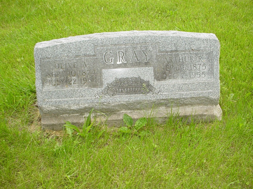  Arthur R. & Olive Ann Gray