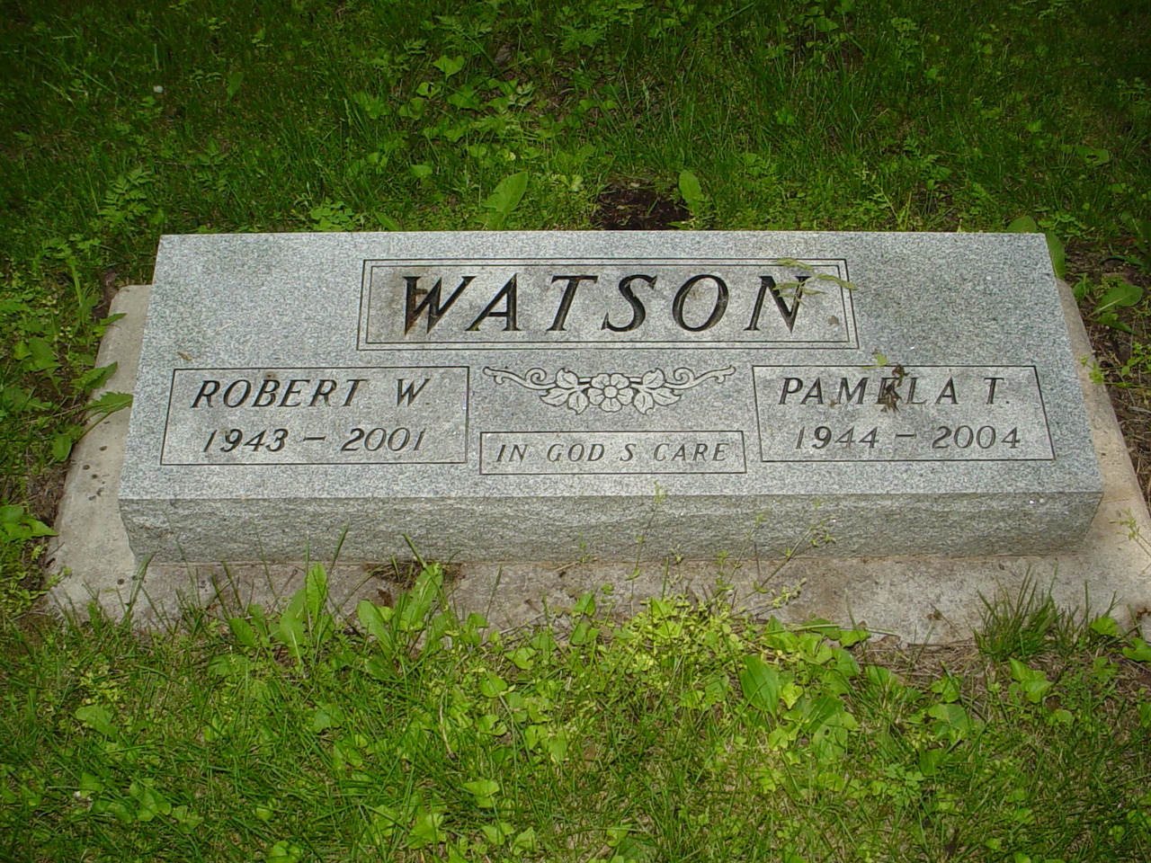  Robert Watson & Pamela Taggart