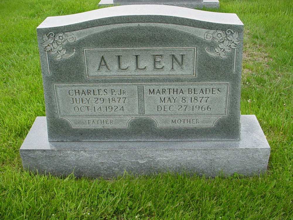  Charles P. Allen Jr. & Martha Blades