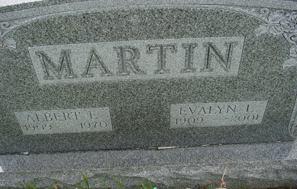  Albert & Evalyn Martin