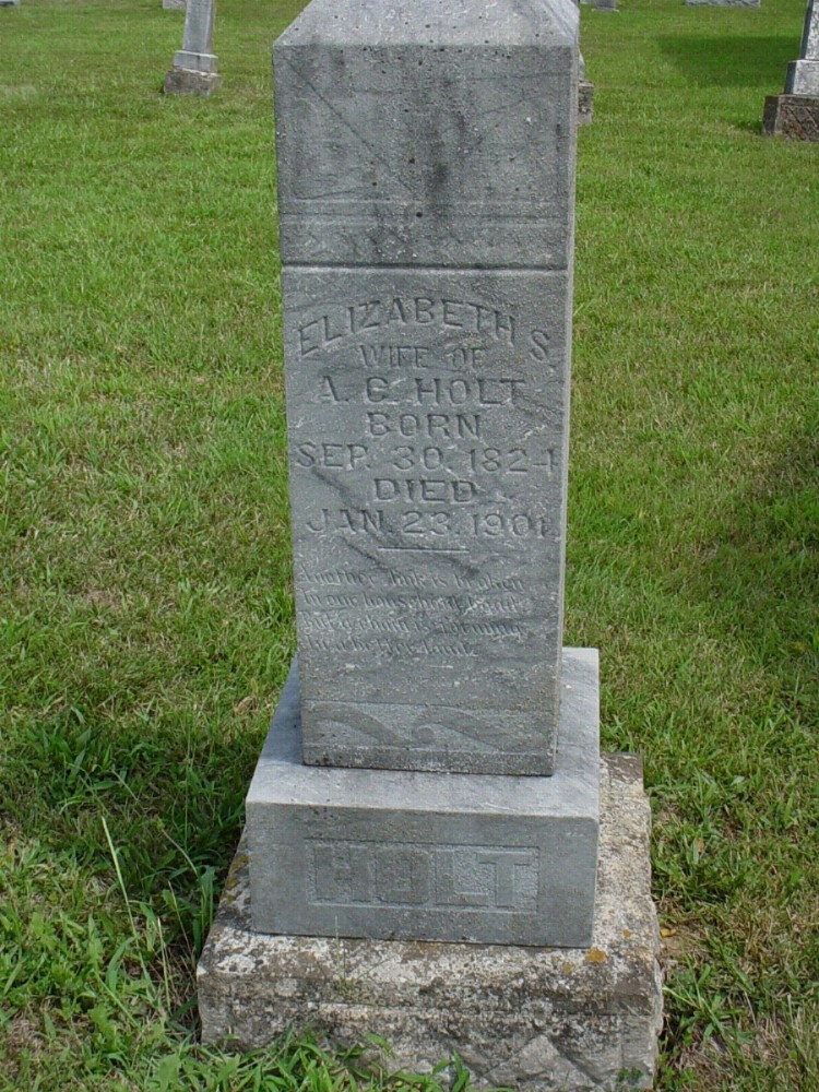  Elizabeth Foster Holt