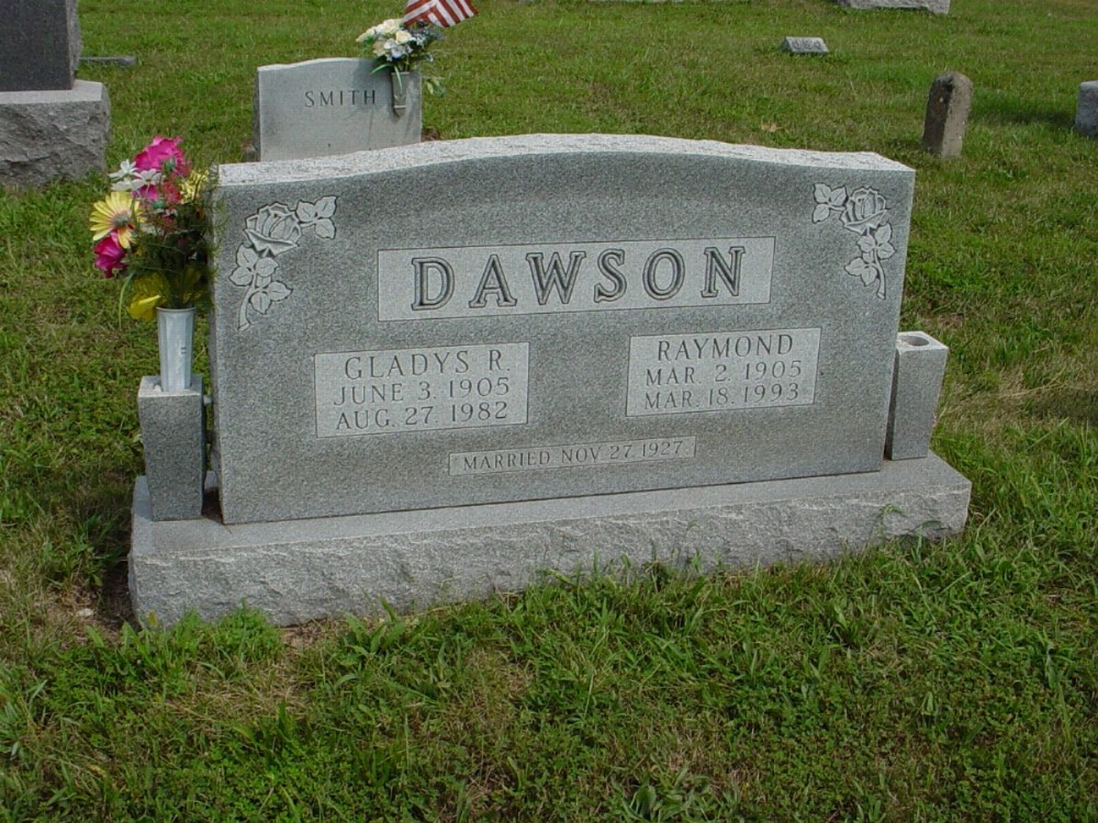  Gladys R. and Raymond Dawson