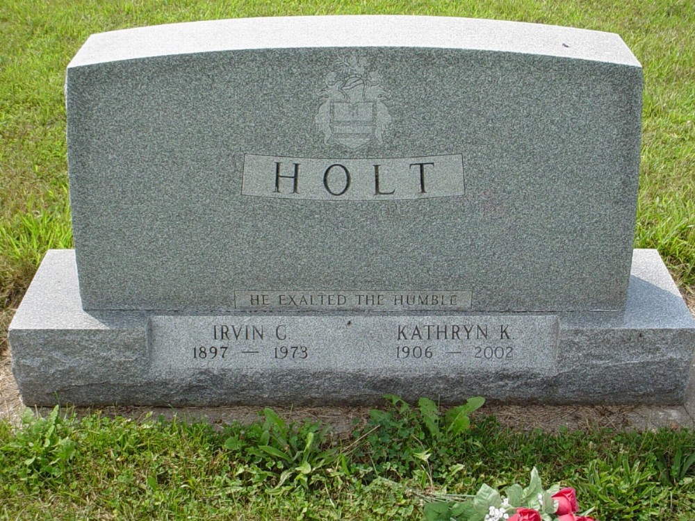  Irvin C. Holt and Katheryn Wilkerson