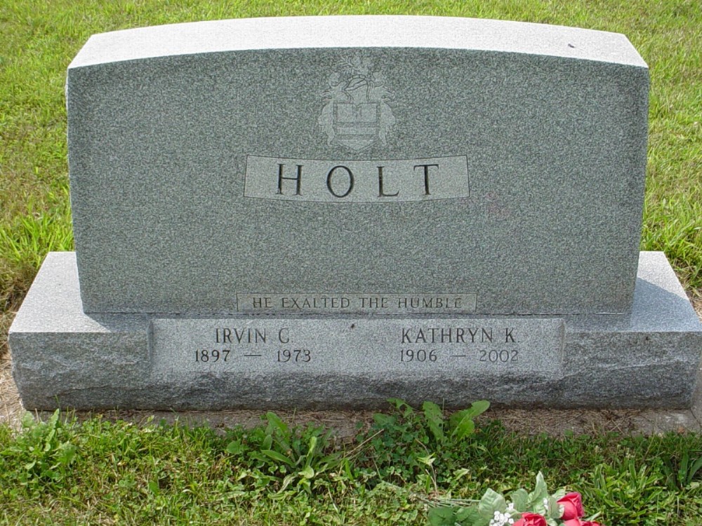  Irvin C. Holt and Katheryn Wilkerson