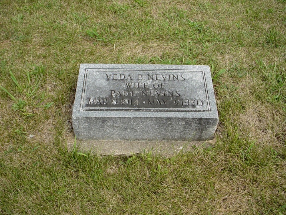  Veda B. Nevins