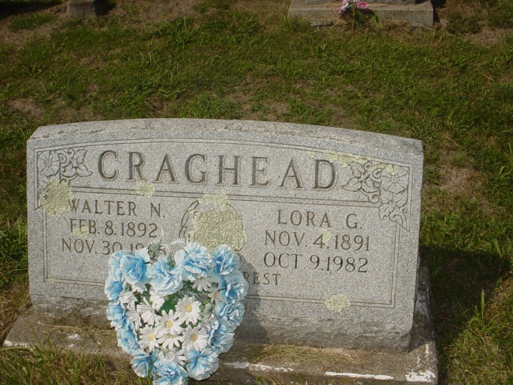  Walter N. Craghead and Lora G. Linton.