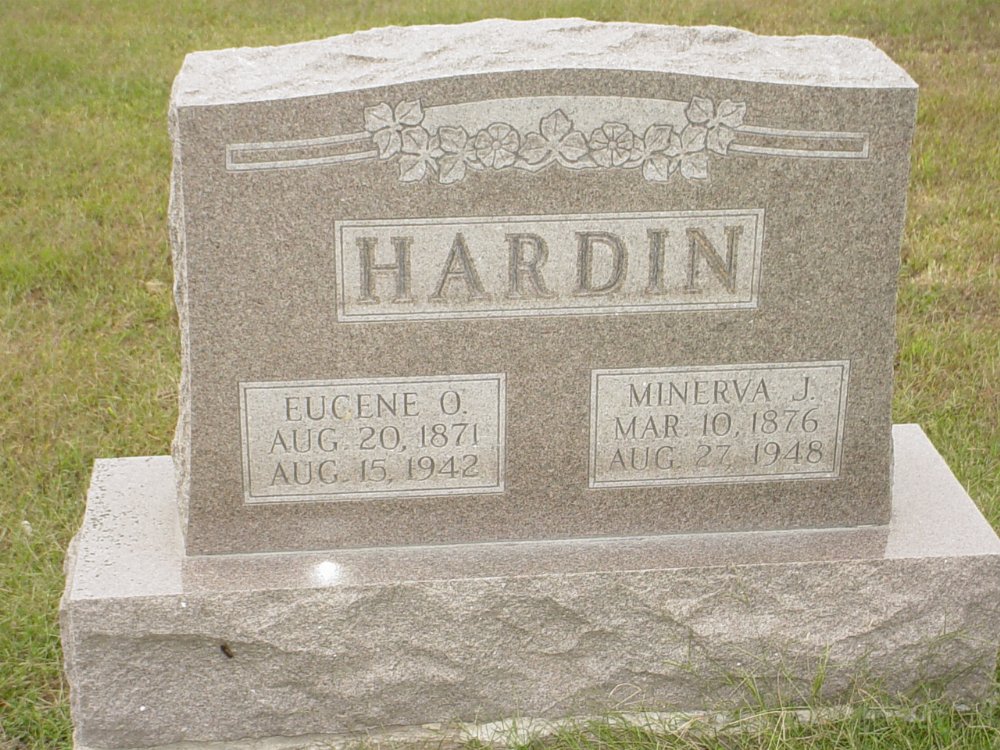  Eugene O. Hardin & Minerva J. Branch