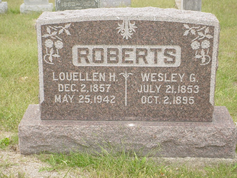  Wesley G. Roberts & Louellen Herring