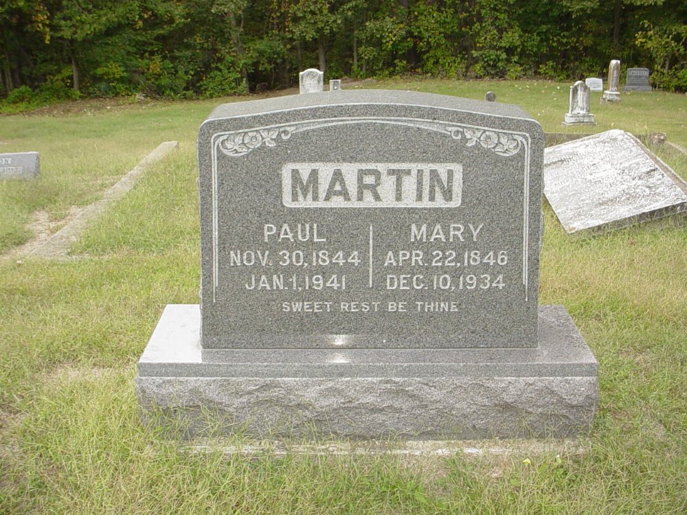  Paul A. Martin & Mary J. Ward