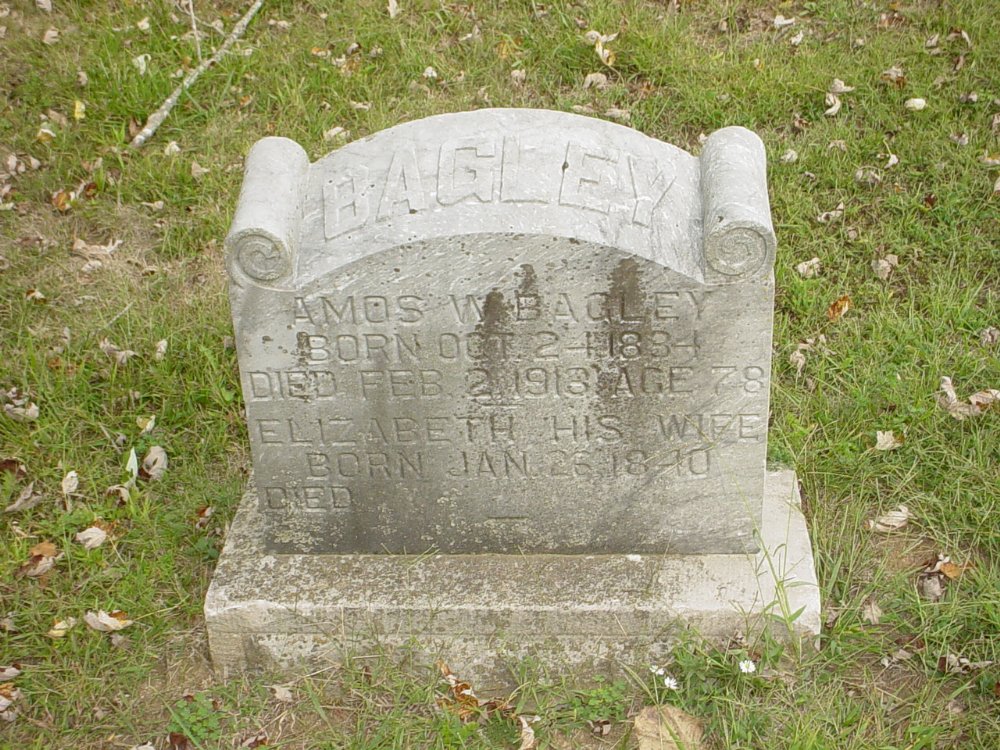  Amos and Elizabeth Bagley