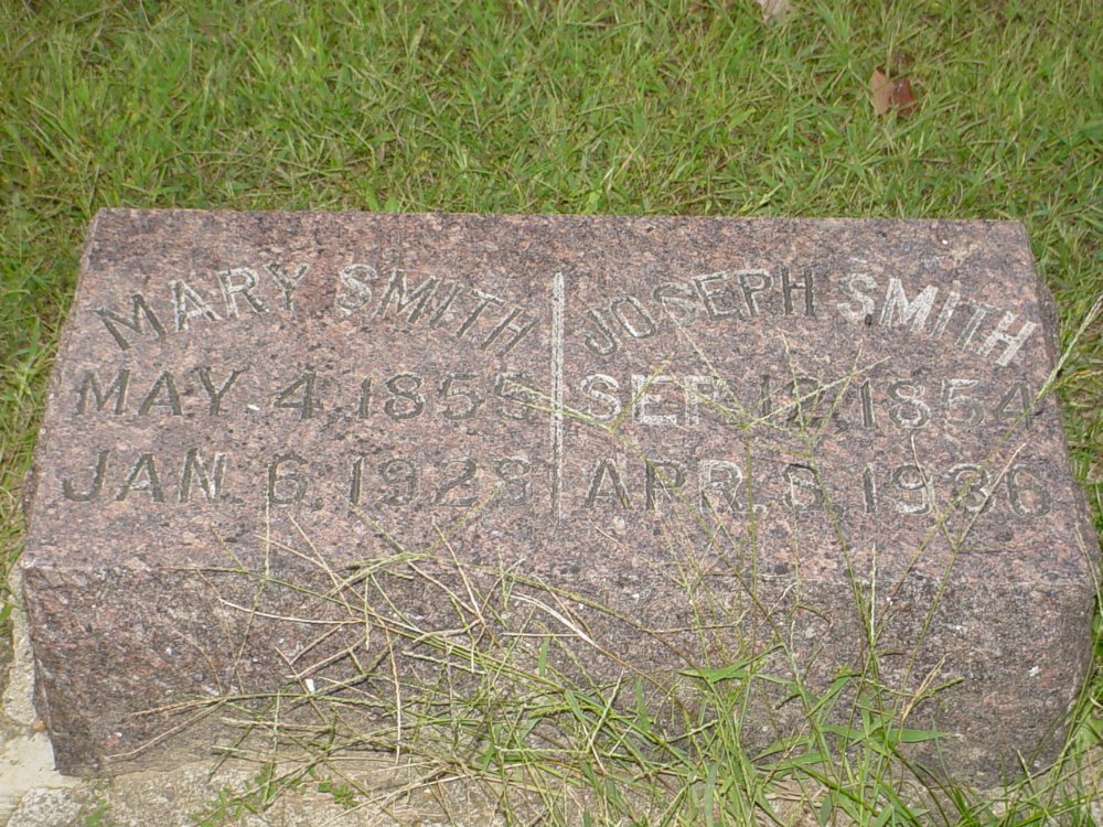 Joseph and Mary Smith