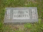 Harry W. Roberts Harry W. Roberts