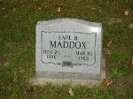  Earl B. Maddox