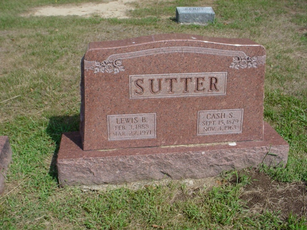  Lewis and Cash Sutter