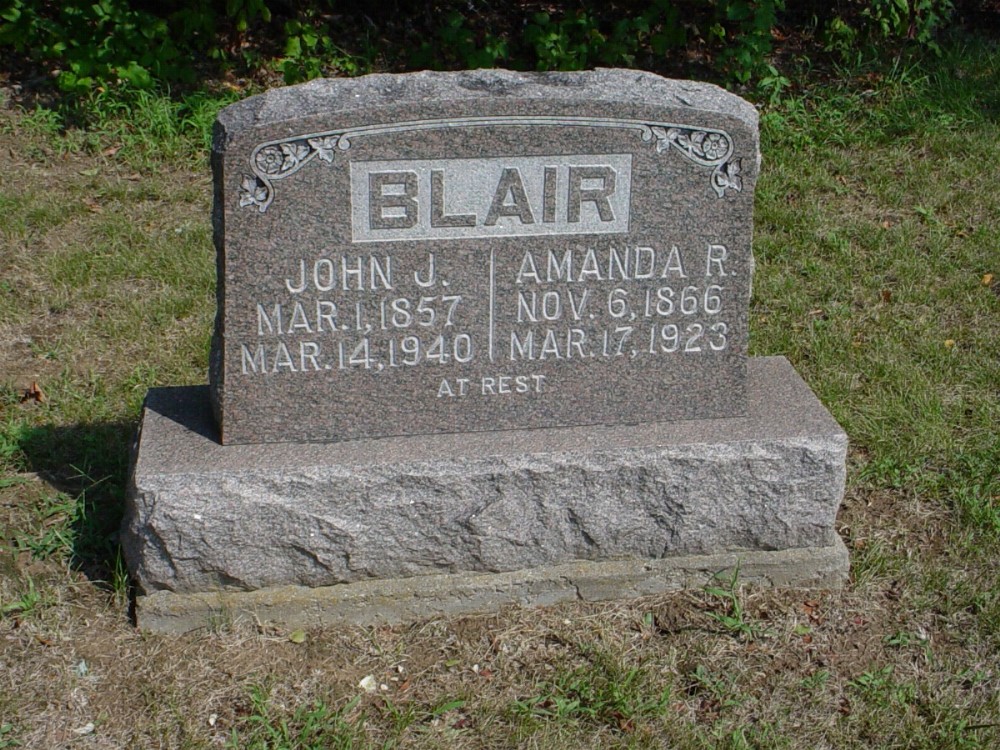  John J. Blair and Amanda R. Renoe