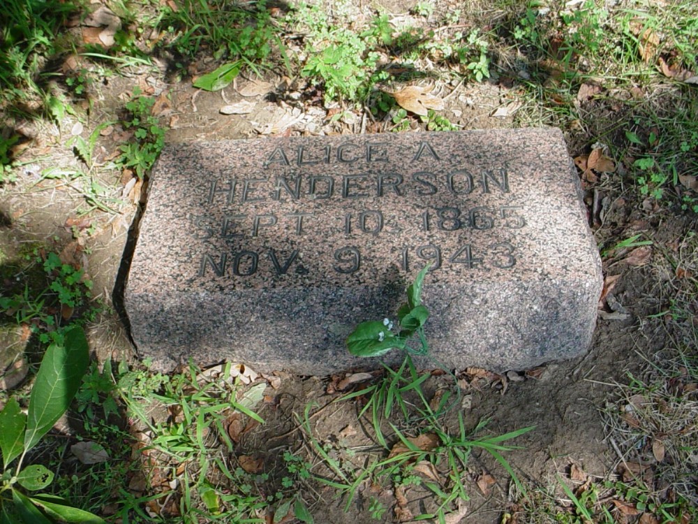 Alice A. Henderson