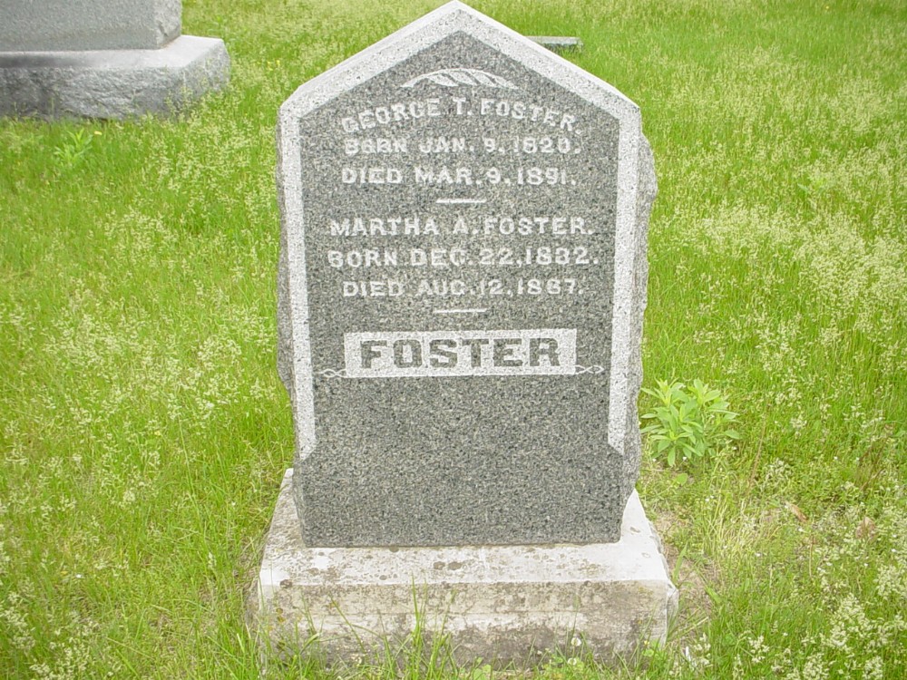  George T. Foster & Martha A. Guthrie