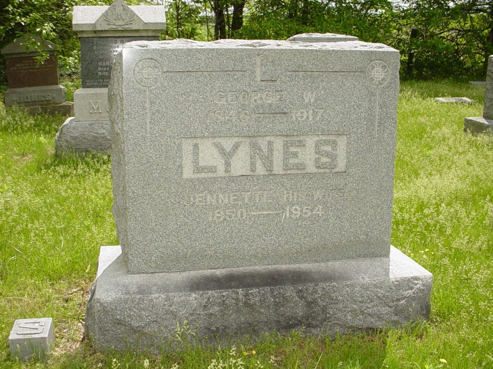  George W. Lynes & Jennette M. Finley