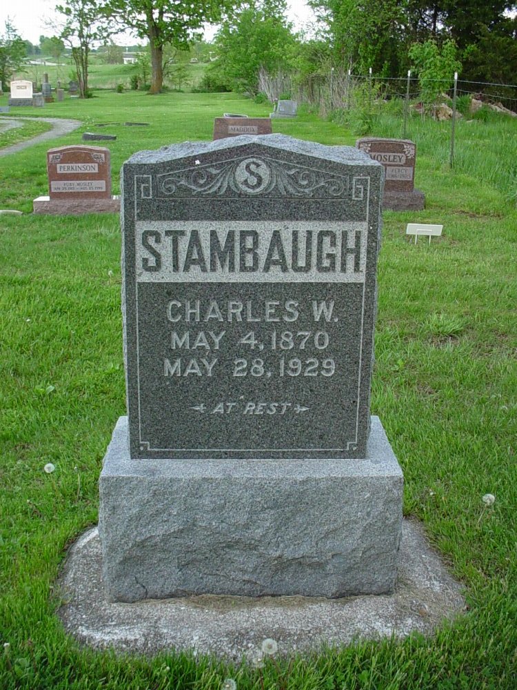  Charles W. Stambaugh