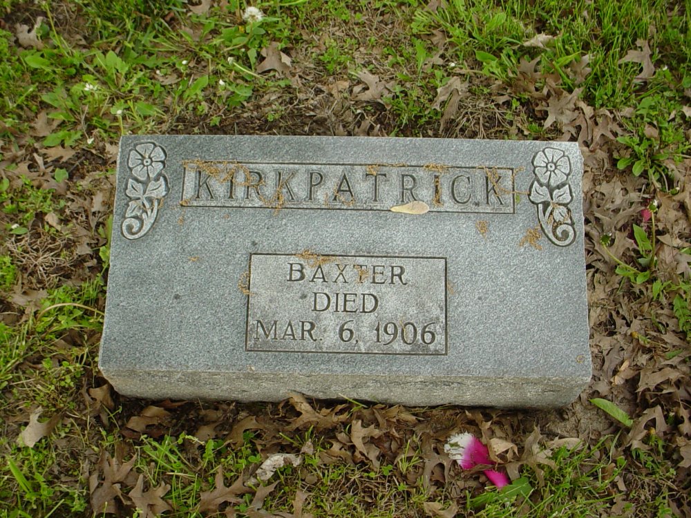  Baxter M. Kirkpatrick