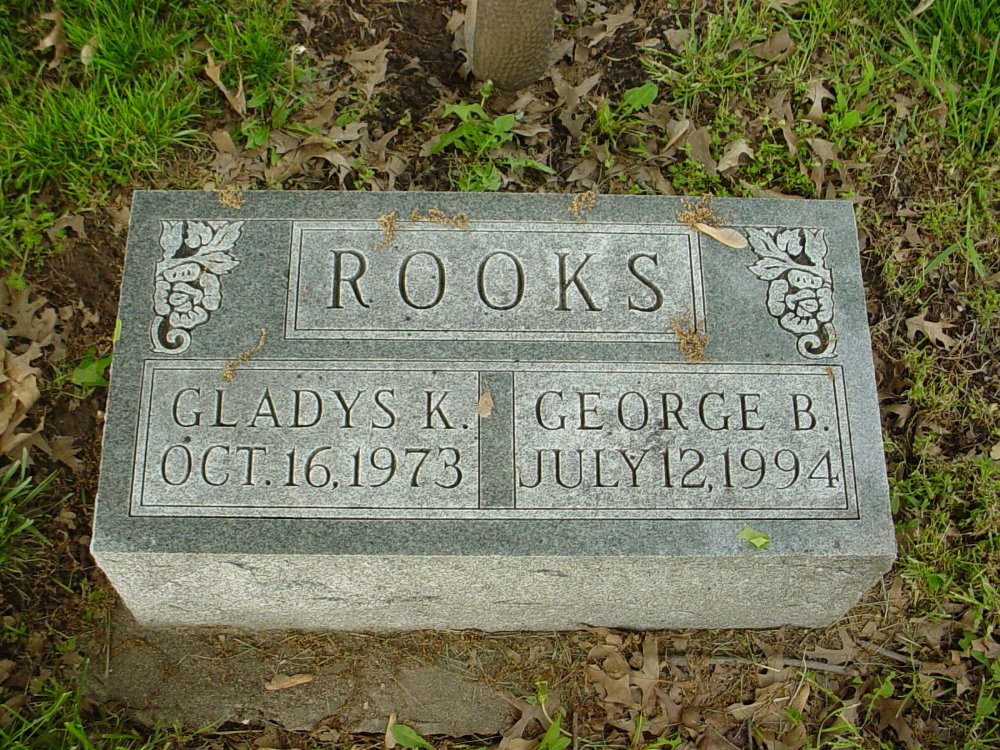  George B. & Gladys K. Rooks