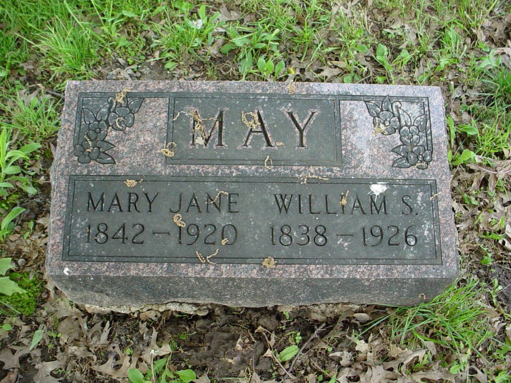  William May & Mary Jane Kemp