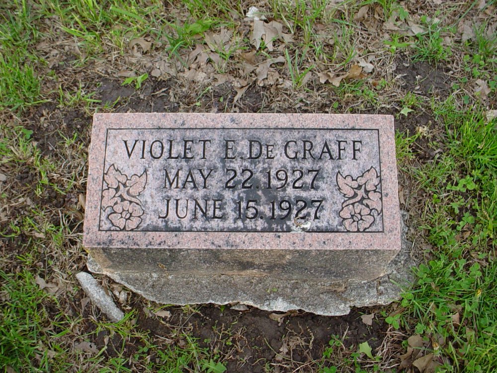  Violet E. DeGraff