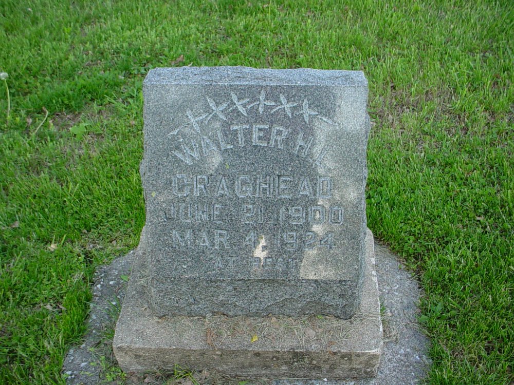  Walter H. Craghead