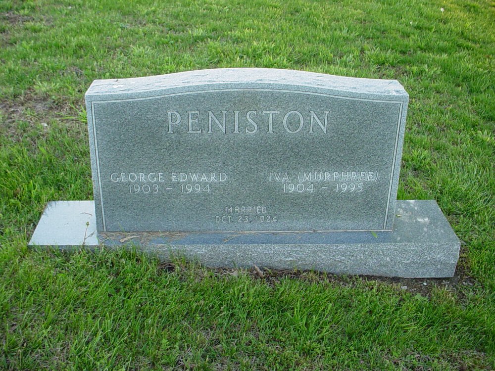  George Peniston & Iva Murphree
