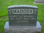Richard T. Maddox & Henrietta A. Moore Richard T. Maddox & Henrietta A. Moore