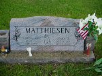 Armin J. & Martha A. Matthiesen Armin J. & Martha A. Matthiesen