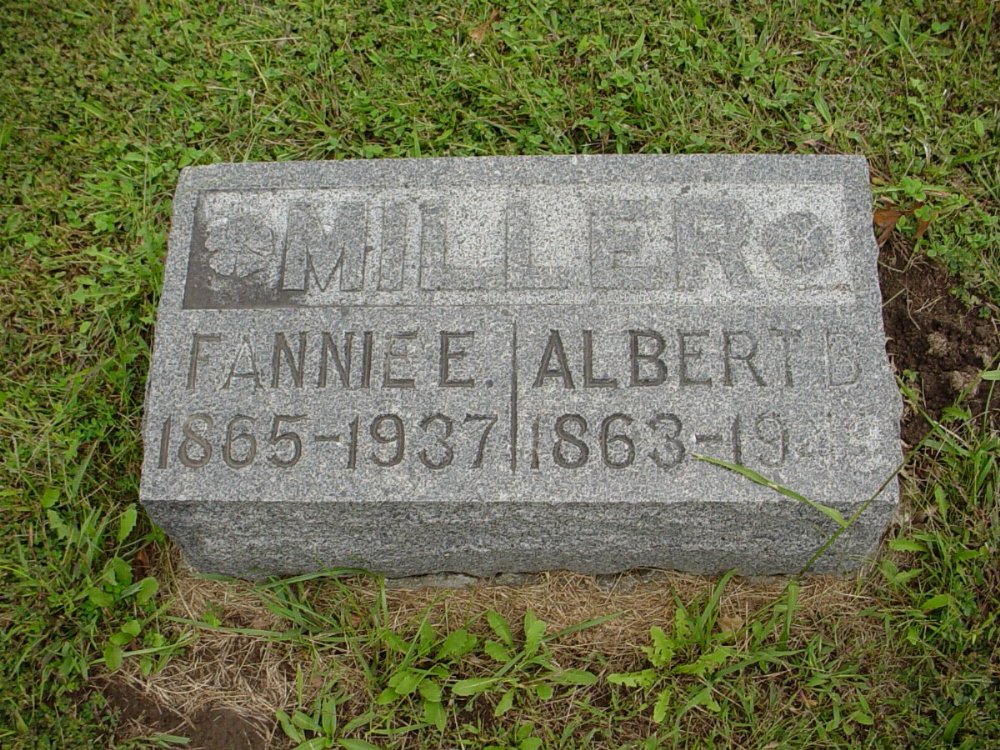  Albert Miller & Fannie Ferguson