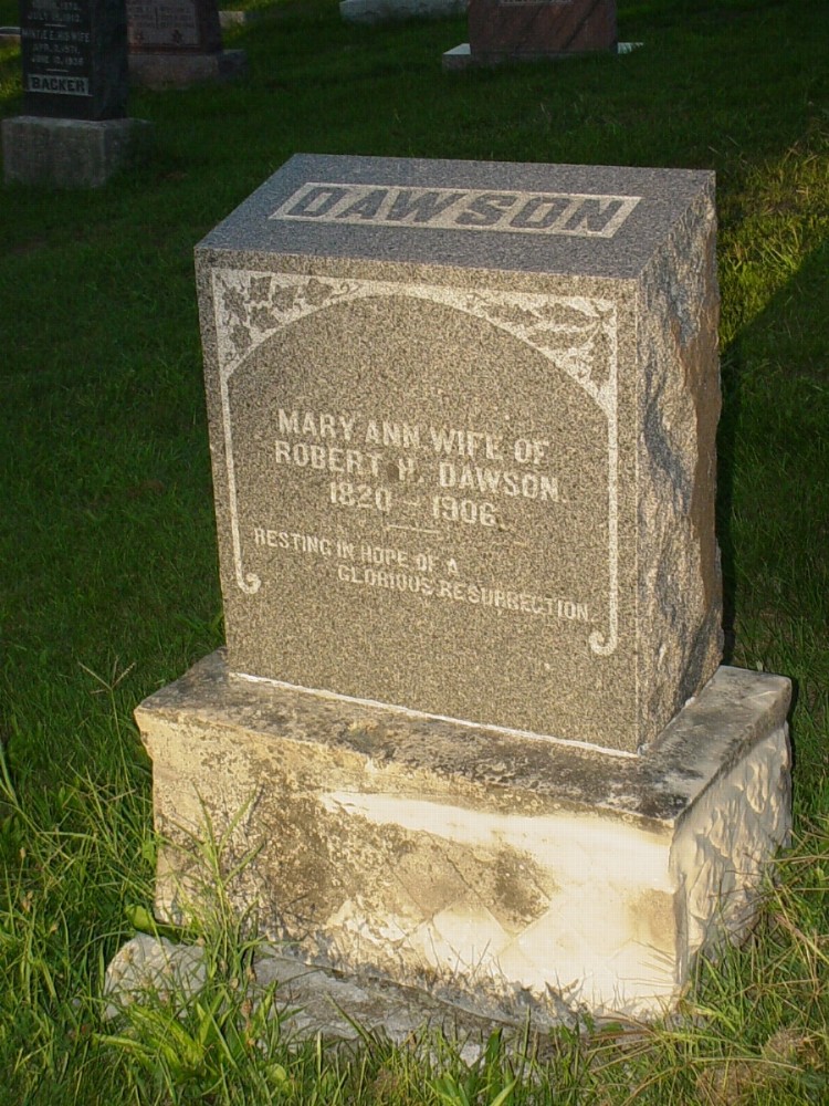  Mary Ann Herring Dawson