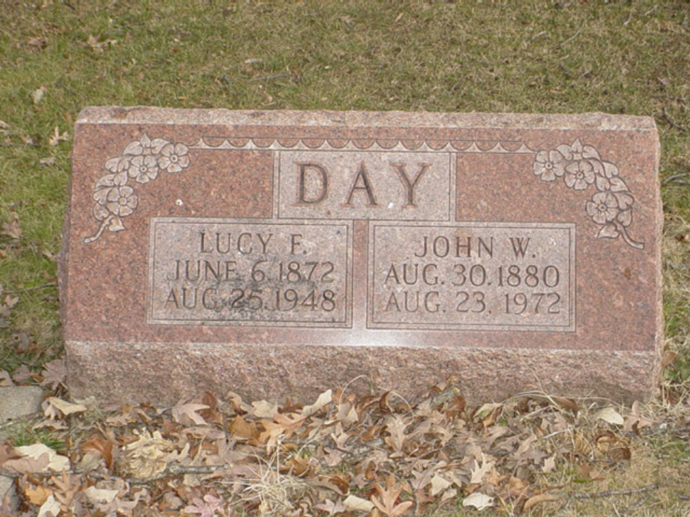 John W. Day & Lucy F. Dobson