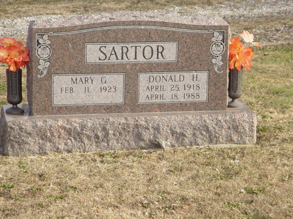  Donald and Mary G. Sartor