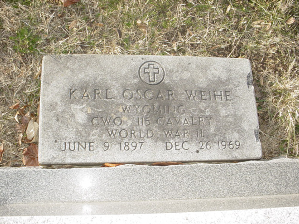  Karl Oscar Weihe