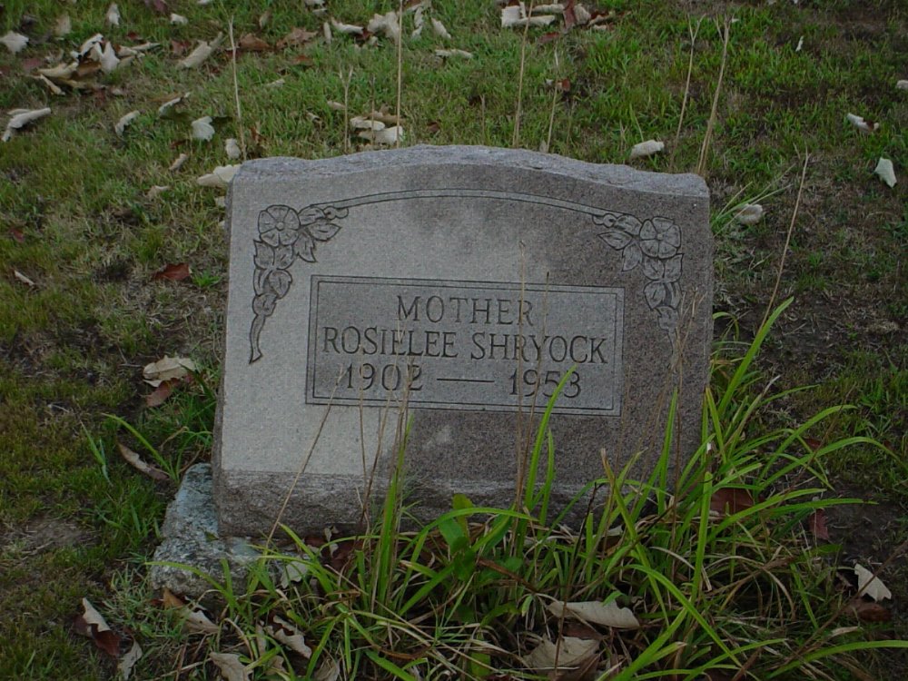  Rosielee Holmes Shryock