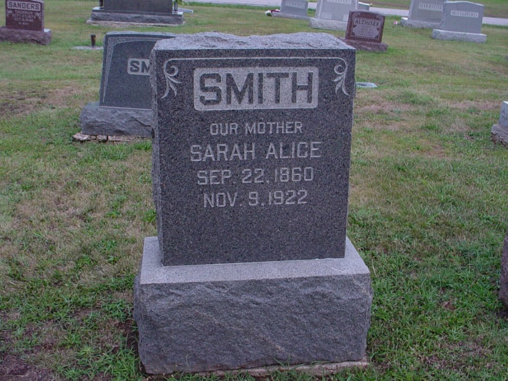  Sarah Alice Williamson Smith