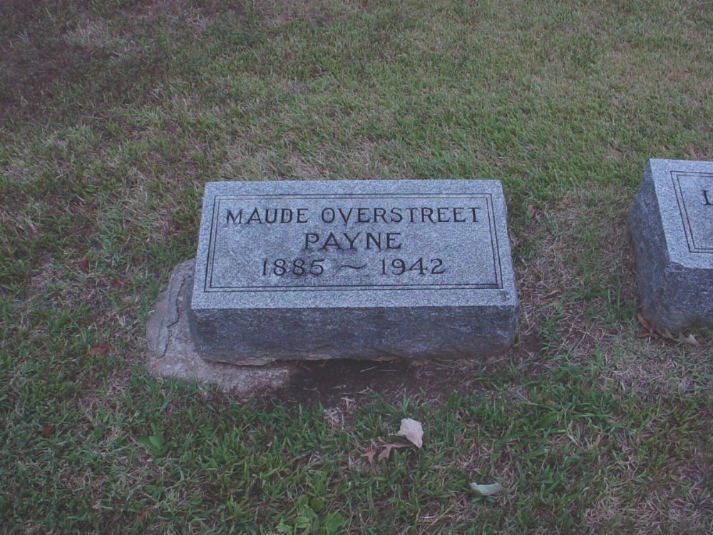  Maude Overstreet Payne