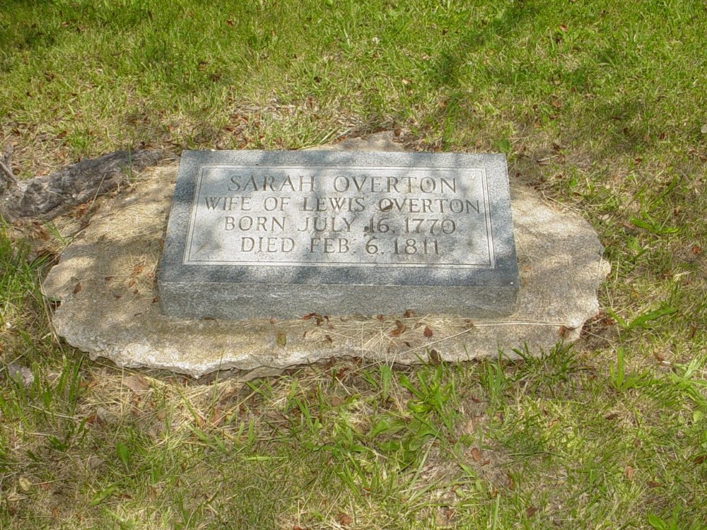 Sarah Gibbs Overton